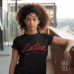 Latina Women's T-shirt in Black